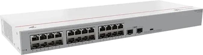 98012196 HUAWEI S110-24T2SR (24*10/100/1000BASE-T ports, 2*GE SFP ports, AC power)
