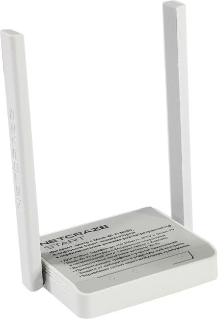 Netcraze Start <NC-1112-01> Интернет-центр (3UTP 100Mbps, 1WAN, 802.11b/g/n, 300Mbps, 2x5dBi)