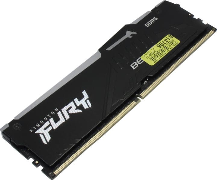 Kingston FURY Beast RGB <KF564C32BBEA-16> DDR5 DIMM 16Gb <PC5-51200> CL32