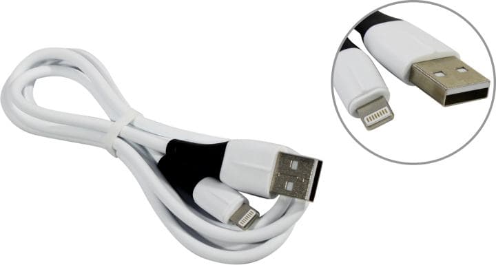 Hoco X82 White <768544> Кабель USB AM-->Lightning 1м