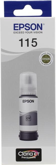 Чернила Epson C13T07D54A Gray для EcoTank L8160/L8180