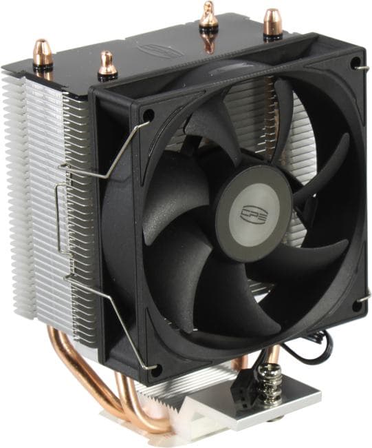 PCCooler <R200-XXNWYX-US> (4пин, 115x/1200/1700/18xx/AM4/AM5, 30дБ, 2200 об/мин, Al+тепл.трубки)