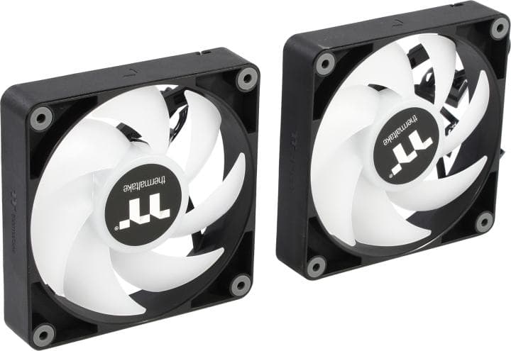 Thermaltake <CL-F149-PL12SW-A> CT120 ARGB (4пин,120x120x25мм 2шт,25.8дБ,500-2000об/мин)