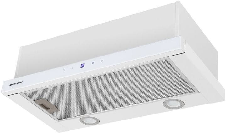 КА-00016633 Вытяжка встраиваемая Maunfeld VS Touch 850 60 белый управление: сенсорное (1 мотор)