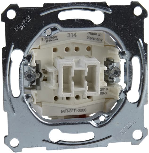 Schneider Electric MTN3111-0000 Merten Механизм выключателя одноклавишного сх.1 (MTN3111-0000)