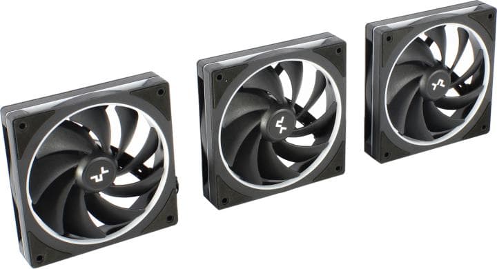 Deepcool <R-FL12SE-BKAPN3-G> FL12 SE 3IN1 (4пин, 120x120x25мм, 28.67дБ, 400-1900об/мин, 3шт)