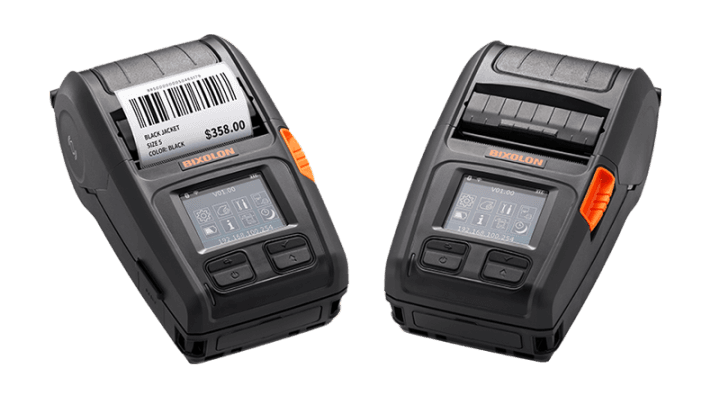 Bixolon XM7-30iaWDaK XM7-30, 3" DT Mobile Printer, 203 dpi, Serial, USB, Bluetooth, WLAN, iOS compatible