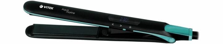Выпрямитель Vitek VT-1335 58Вт черный макс.темп.:230С покрытие:керамико-турмалиновое