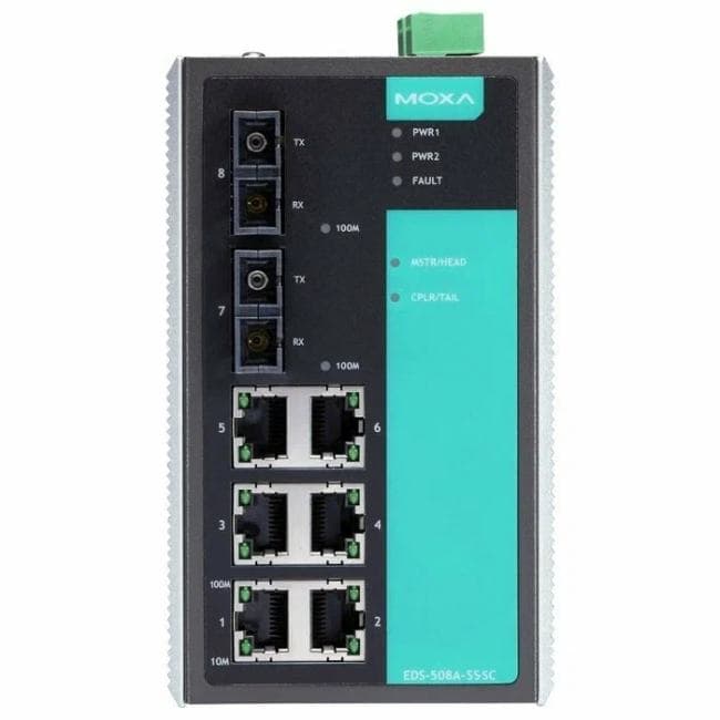 MOXA Коммутатор EDS-508A-SS-SC