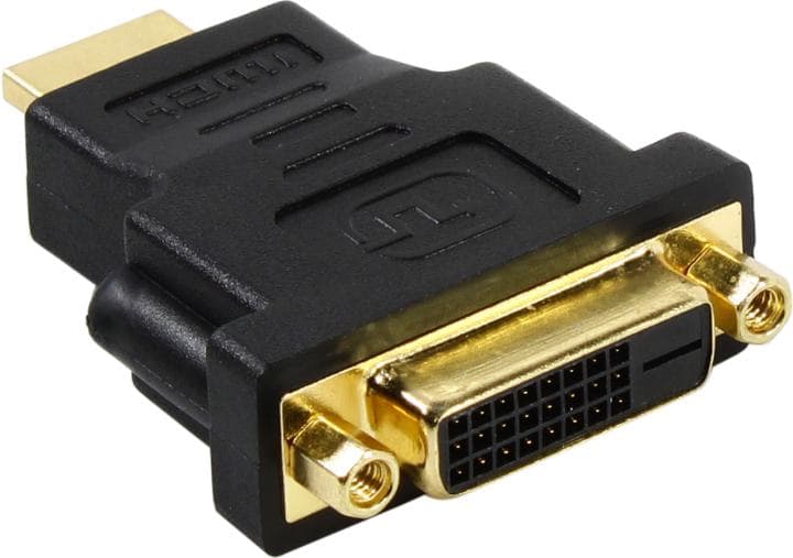 GoPower <00-00032062> Переходник HDMI (19M) -> DVI-D (25F)