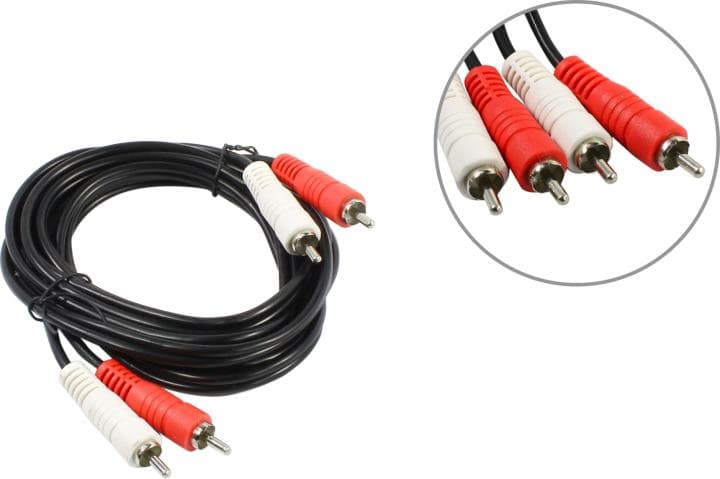 Perfeo <R3003> Кабель 2RCA-M --> 2RCA-M 2м