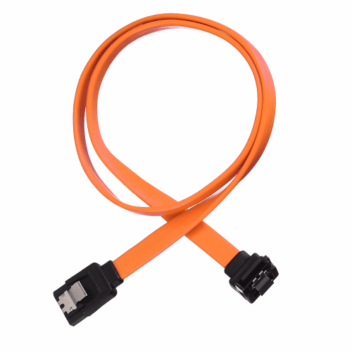 00-00029042 GoPower Кабель/ Кабель GoPower SATA (m)-SATA (m) 0.5м силикон ver.3.0 оранжевый в пакете (1/250)