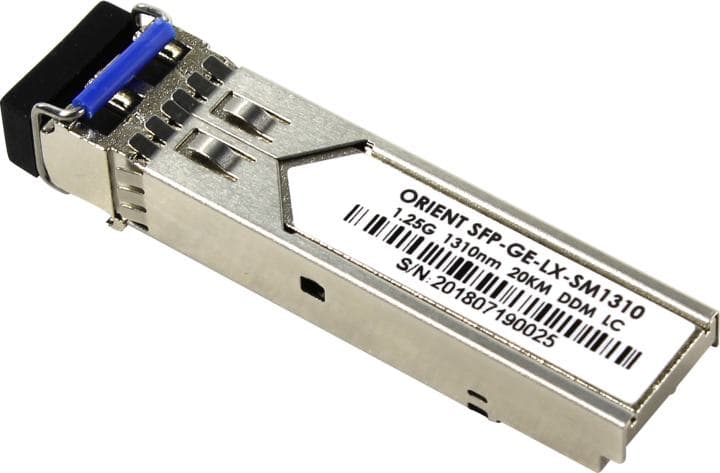 Orient <SFP-GE-LX-SM1310> Модуль SFP (Duplex 1000Base-LX, LC, SMF)