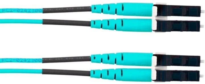 Патч-корд Panduit NKFPZ22LLLSM010 2x50/125 OM3 LC дуплекс-LC дуплекс 10м LSZH аквамарин