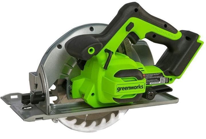 Пила циркулярная GD24KS GREENWORKS