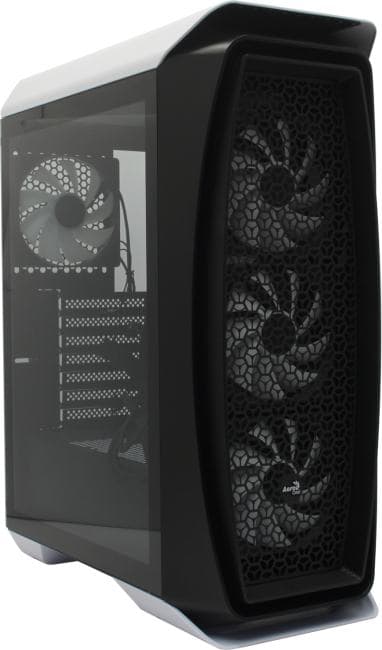 Miditower Aerocool <Aero One Frost-G-WT-v1> ATX без БП