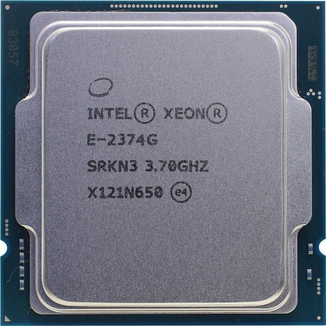 CPU Intel Xeon E-2374G 3.7 GHz/ LGA1200