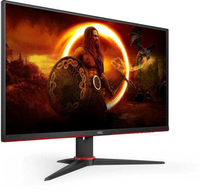 27G2ZNE 27" AOC 27G2ZNE Black-Red (VA, 1920x1080, 240Hz, 0.5 ms, 178°/178°, 250 cd/m, 80M:1, +2xHDMI 2.0, +DisplayPort)
