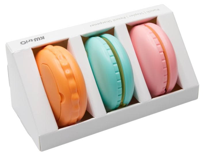 06351 Настольный набор Kw-Trio 6351 Macaron (3 предмета) пластик ассорти
