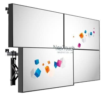 VWLNV1N1855 Панель NexTouch 55" NextPanel55W18 черный IPS LED 8ms 16:9 HDMI матовая 1200:1 500cd 178гр/178гр 1920x1080