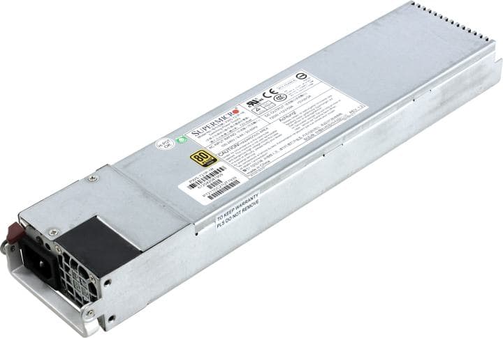 Модуль питания SuperMicro <PWS-721P-1R> 720W Hot-Swap, для корпусов SuperMicro