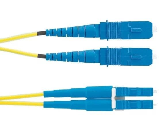Патч-корд Panduit F92ELLNSNSNM007 2x9/125 OS1/OS2 LC дуплекс-SC дуплекс 7м LSZH желтый