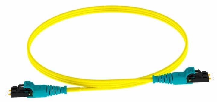 Патч-корд Panduit F923L2NSNSNM009 2x9/125 OS1/OS2 2ST-SC дуплекс 9м LSZH желтый