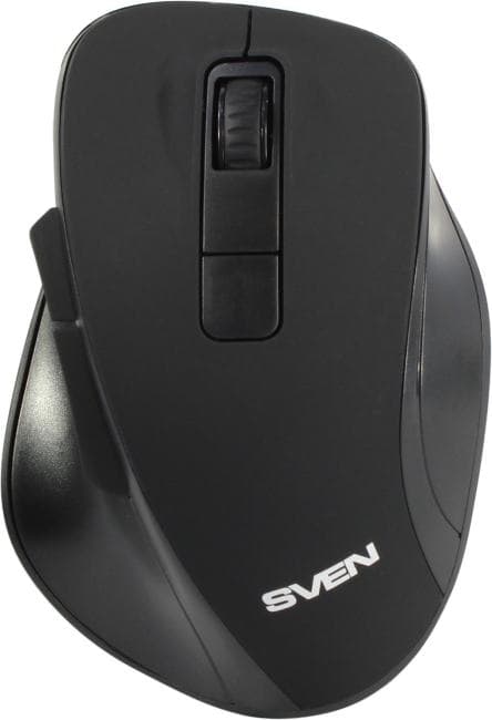 SVEN Wireless Optical Mouse <RX-525SW Black> (RTL) USB 6btn+Roll