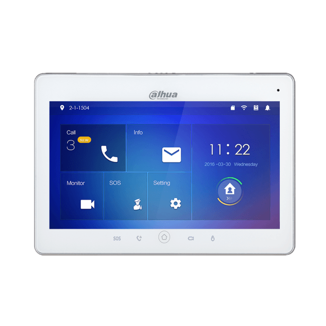 Видеодомофон Dahua DHI-VTH5241DW-S2 белый
