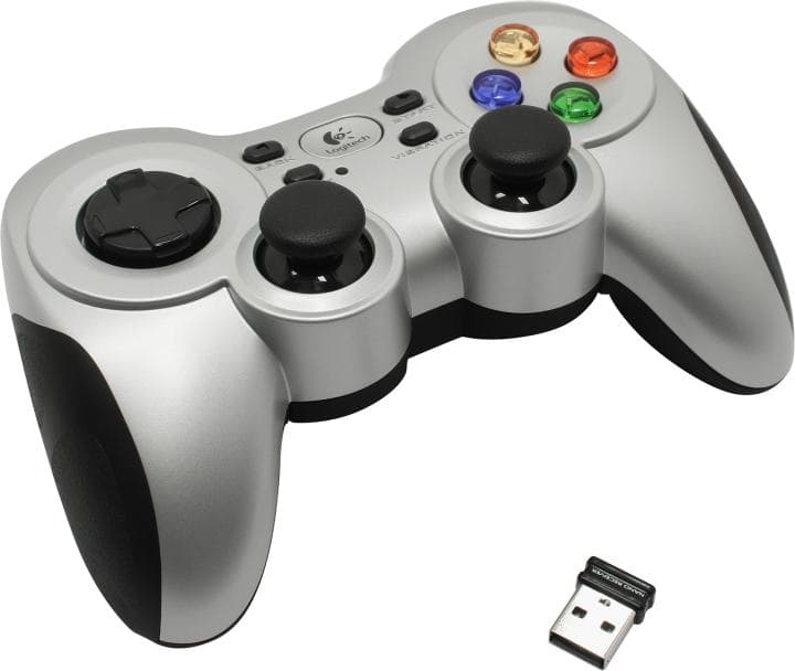 Геймпад Logitech Wireless Gamepad F710 (12кн., 8 поз.перекл.,2 mini joysticks,USB)<940-000121/145>