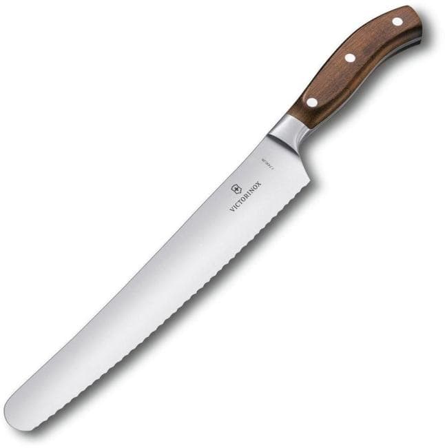Нож кухонный Victorinox Grand Maitre (7.7430.26G) кованый универсальный для хлеба лезв.260мм серрейт