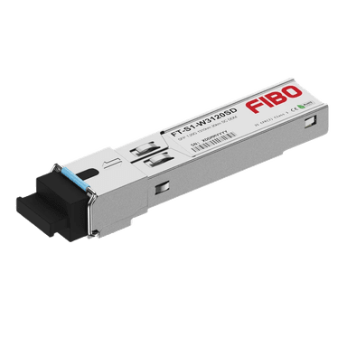 Трансивер/ FIBO FT-S1-W3120SD SFP модуль WDM, 1.25G, 20 км, TX 1310 нм, RX 1550 нм, SC, DDM