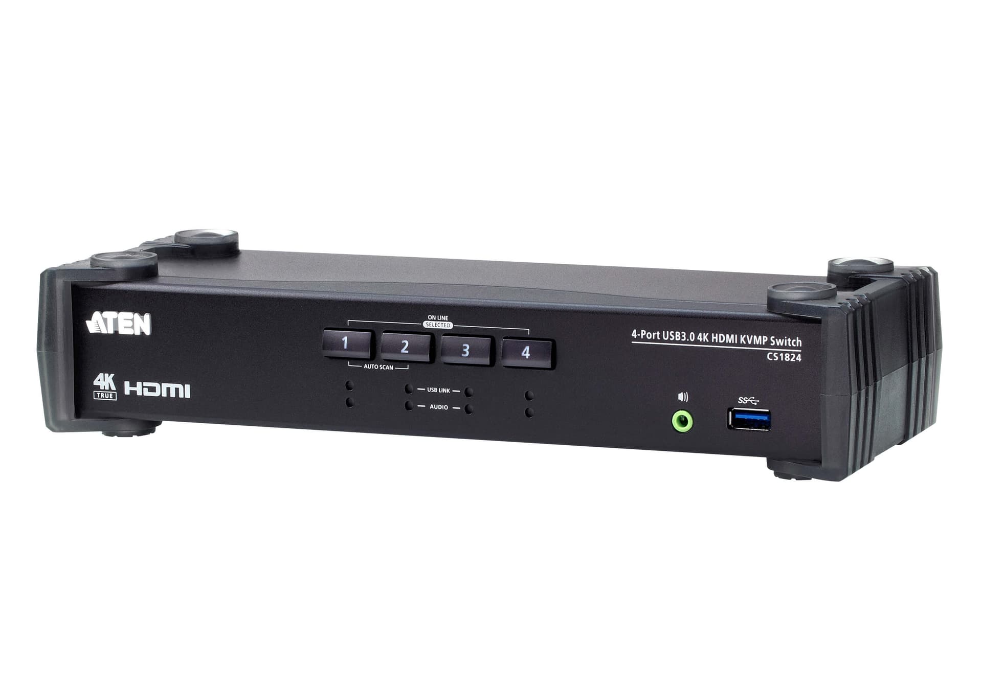 4-портовый, USB 3.0 4K HDMI KVMP-переключатель/ 4-Port USB 3.0 4K HDMI KVMP™ Switch