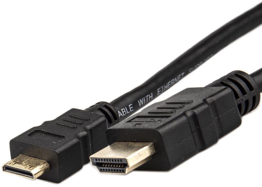 Кабель/ Кабель HDMI-19M --- MiniHDMI-19M ver 2.0+3D/Ethernet,1m Telecom <TCG205-1M>