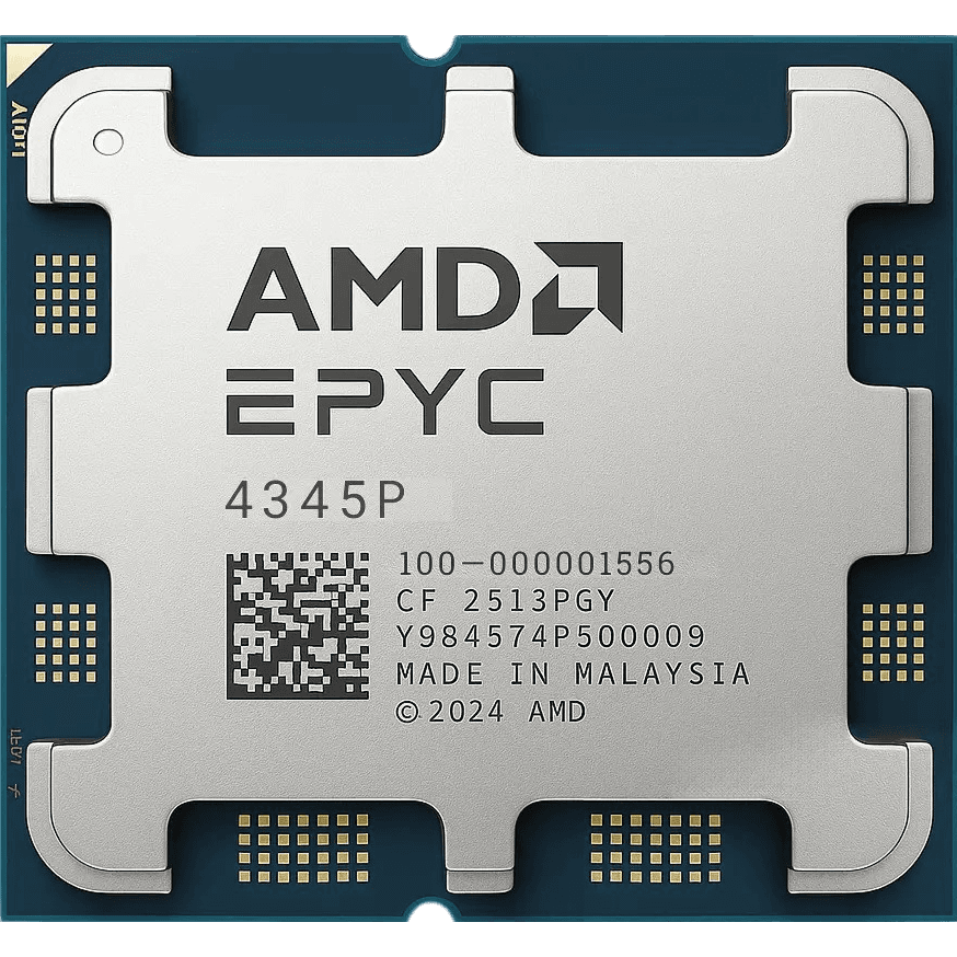 Процессор серверный/ CPU AM5 AMD EPYC 4345P ( 8C/16T, 3.8/5.5GHz, 32MB, 65W) OEM