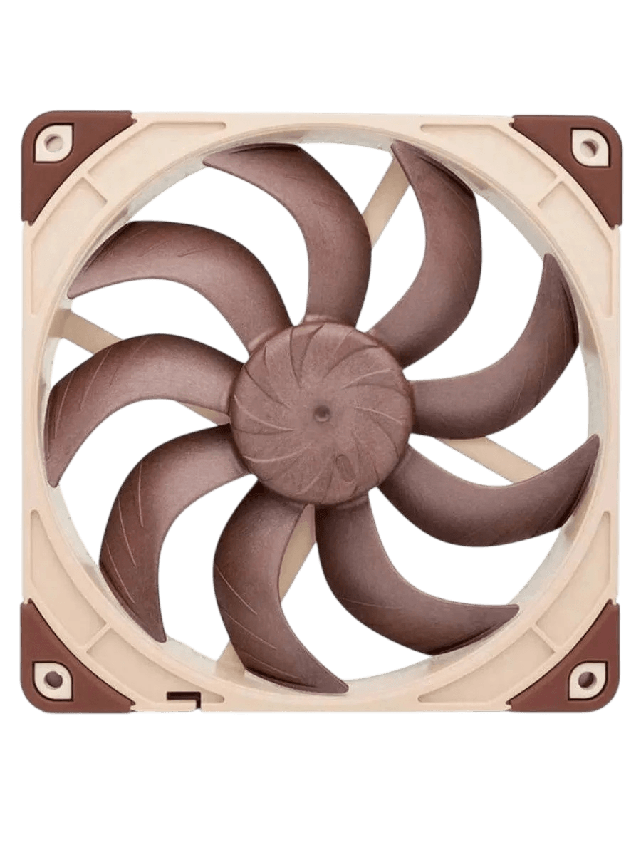 Кулер для корпуса/ Case Cooler Noctua NF-A14x25 G2 PWM (140x140x25mm, 4-pin PWM, 91.58FM, 24.8dBA, 1500RPM, Beige/Brown)