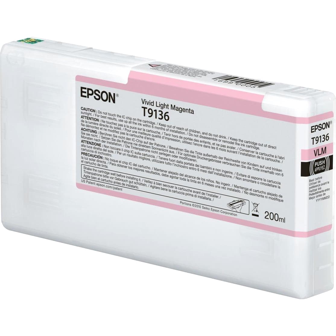 Картридж светло-пурпурный Epson SC-P5000 200ml (Original)