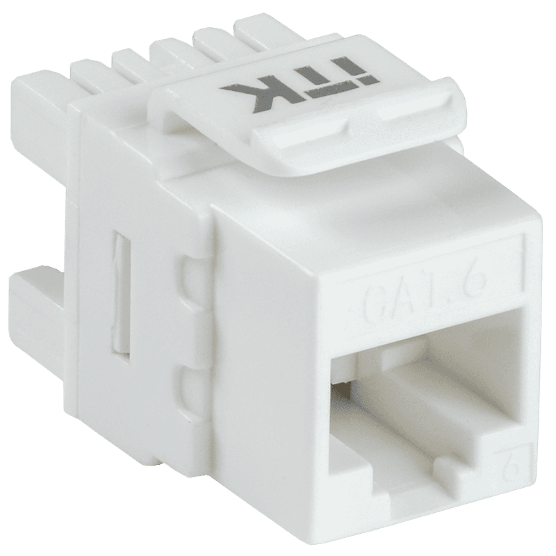 ITK Модуль Keystone Jack кат. 6 UTP 110 IDC 180 град.