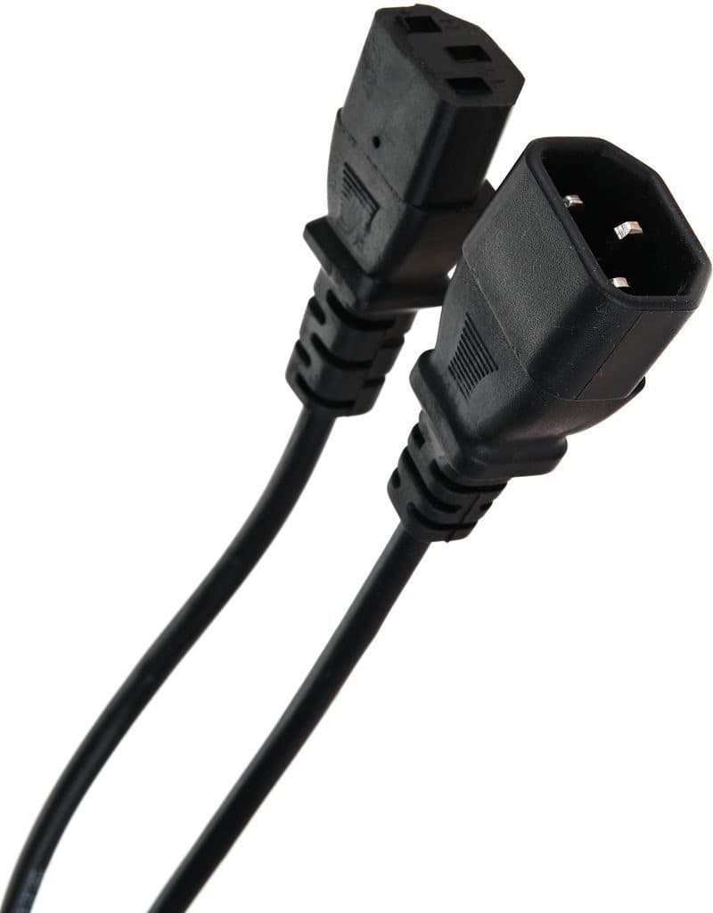 Кабель питания C13 - C14, 1.8м, Telecom TP020-1.8-BK