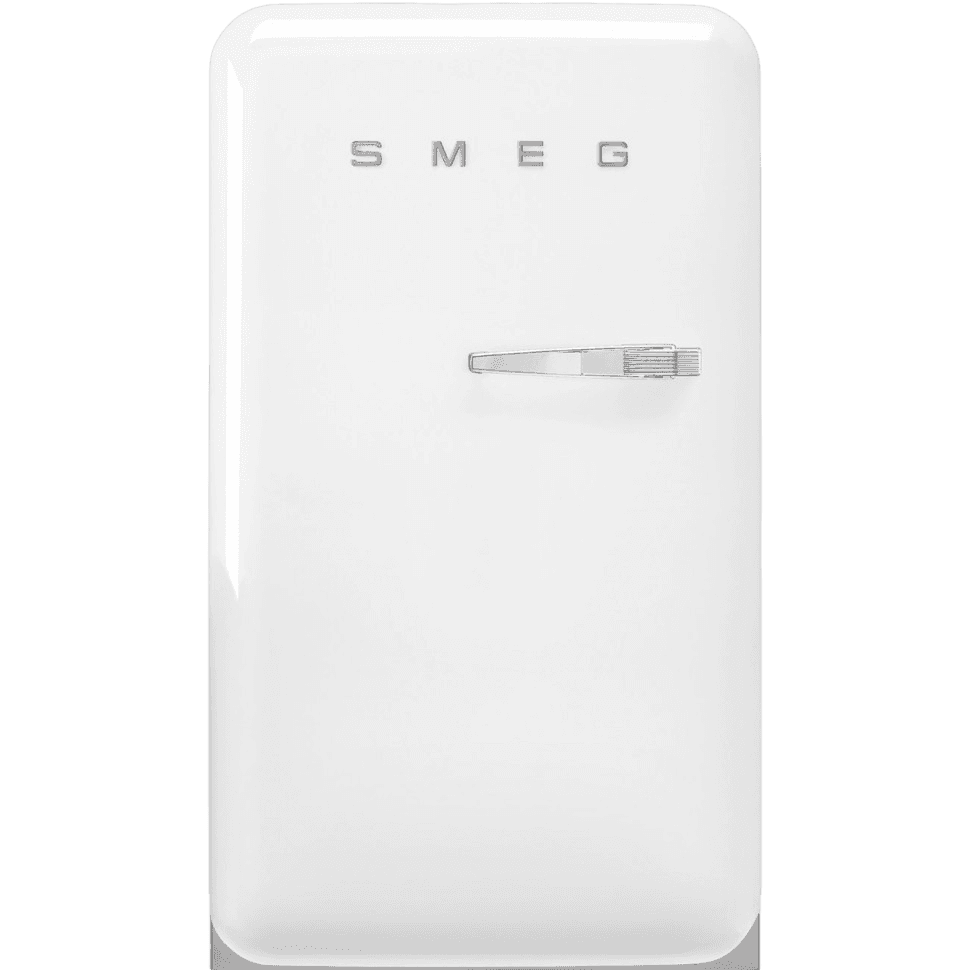 Холодильник SMEG/ Холодильник SMEG, ВхШхГ 970х545х659 мм, отдельностоящий, стиль 50-х, однокамерный, внутренняя морозильная камера, объем 122 л, стандартный компрессор, энергоэффективность D, цвет белый