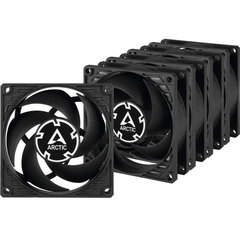Вентилятор Arctic Cooling Вентилятор корпусной ARCTIC P8 Value Pack (Black/Black) (5pc) (ACFAN00153A)