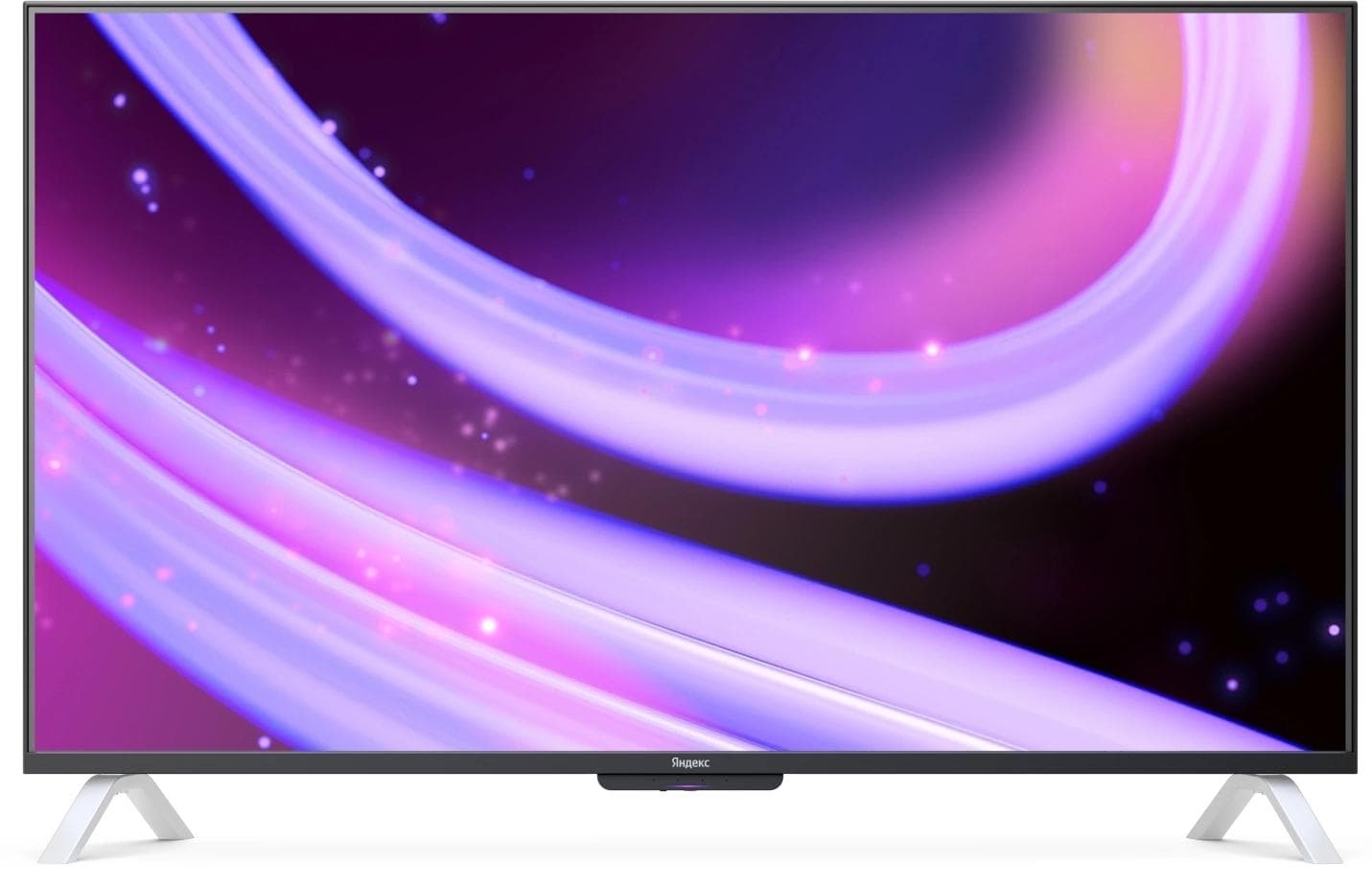 Телевизор LED Yandex 55" ТВ Станция/ Телевизор LED Yandex 55" ТВ Станция Яндекс.ТВ черный 4K Ultra HD 60Hz USB 2.0 = 1шт, USB 3.0 = 1шт WiFi Smart TV