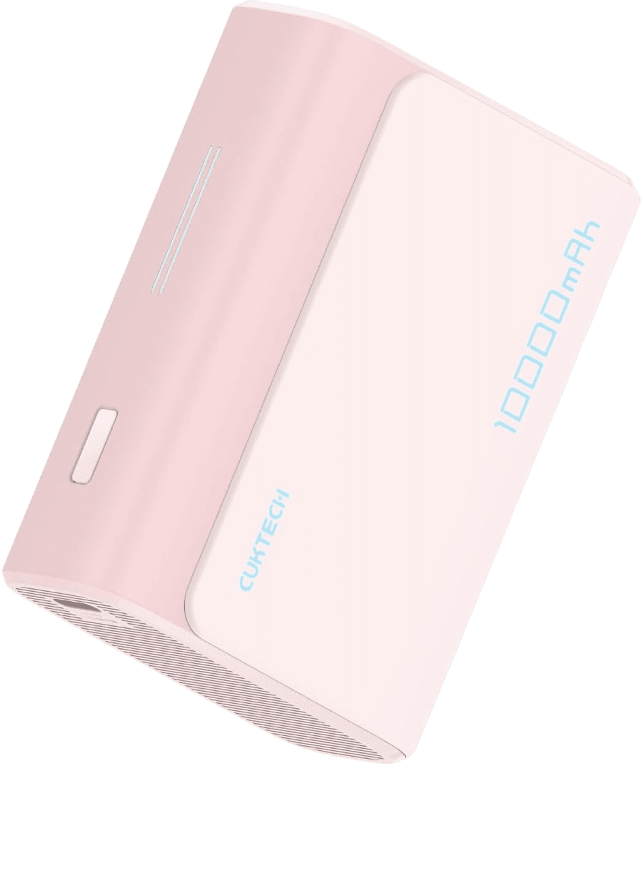 Внешний аккумулятор CUKTECH PB100 10000mAh 30W, pink