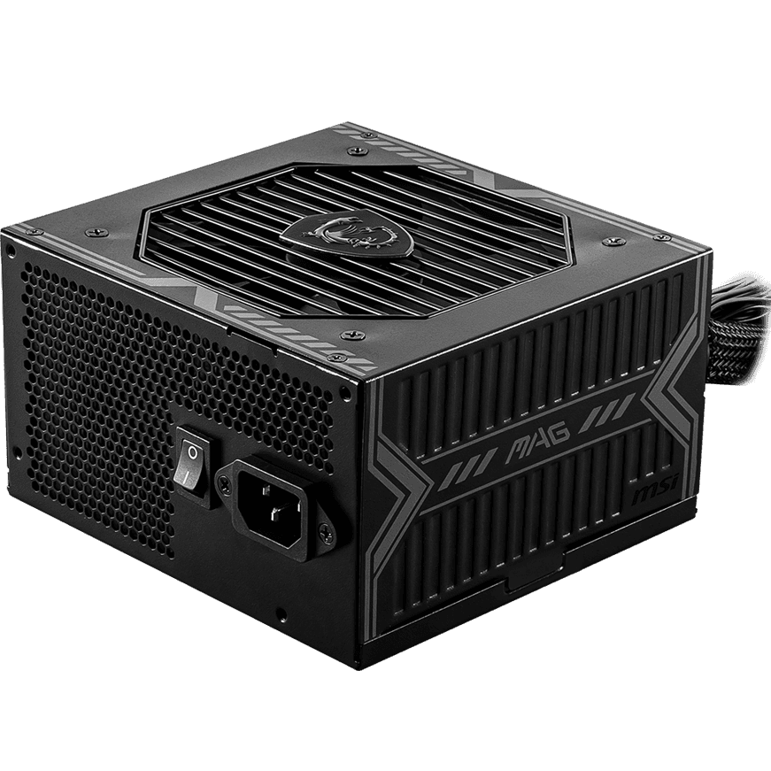 Блок питания MSI MAG A550BN |306-7ZP2A11-CE0| 550W, 80 Plus, Bronze, Non-Modular, Color Box