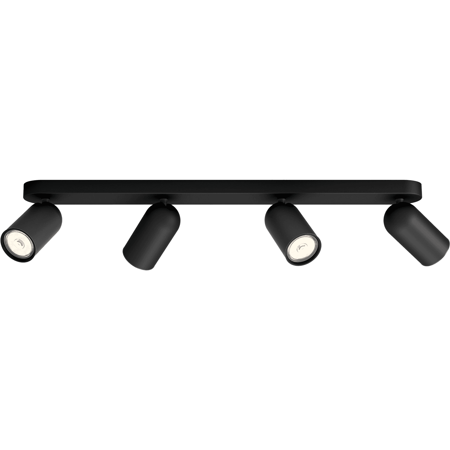 Потолочный светильник Philips/ Потолочный светильник PONGEE bar/tube black 4xNW 230V (лампы в комплект не входят)