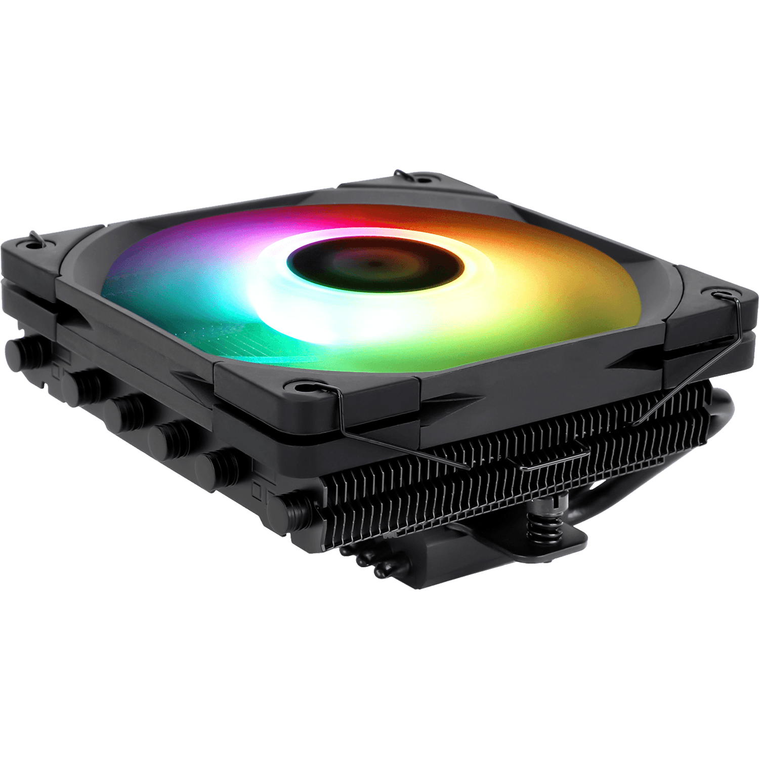 Thermalright AXP-120-X67-BL-ARGB CPU Cooler Thermalright AXP-120 X67 Black Argb (4-pin PWM, 52mm, Ni/Cu, 6x6mm, ARGB