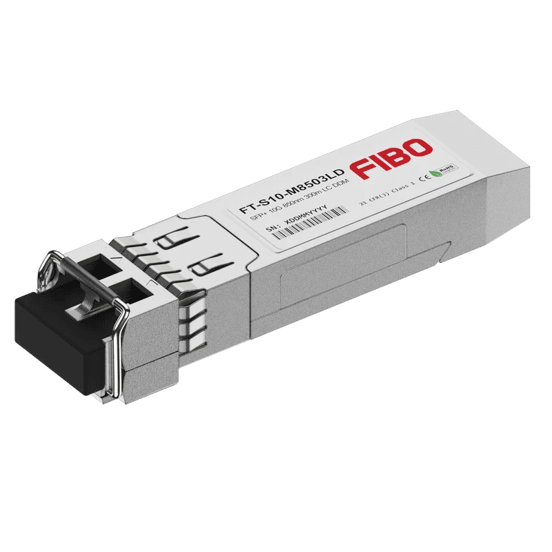 Трансивер/ FIBO FT-S10-M8503LD SFP+ модуль - 10G, 300 м, TX/RX 850 нм, LC, DDM