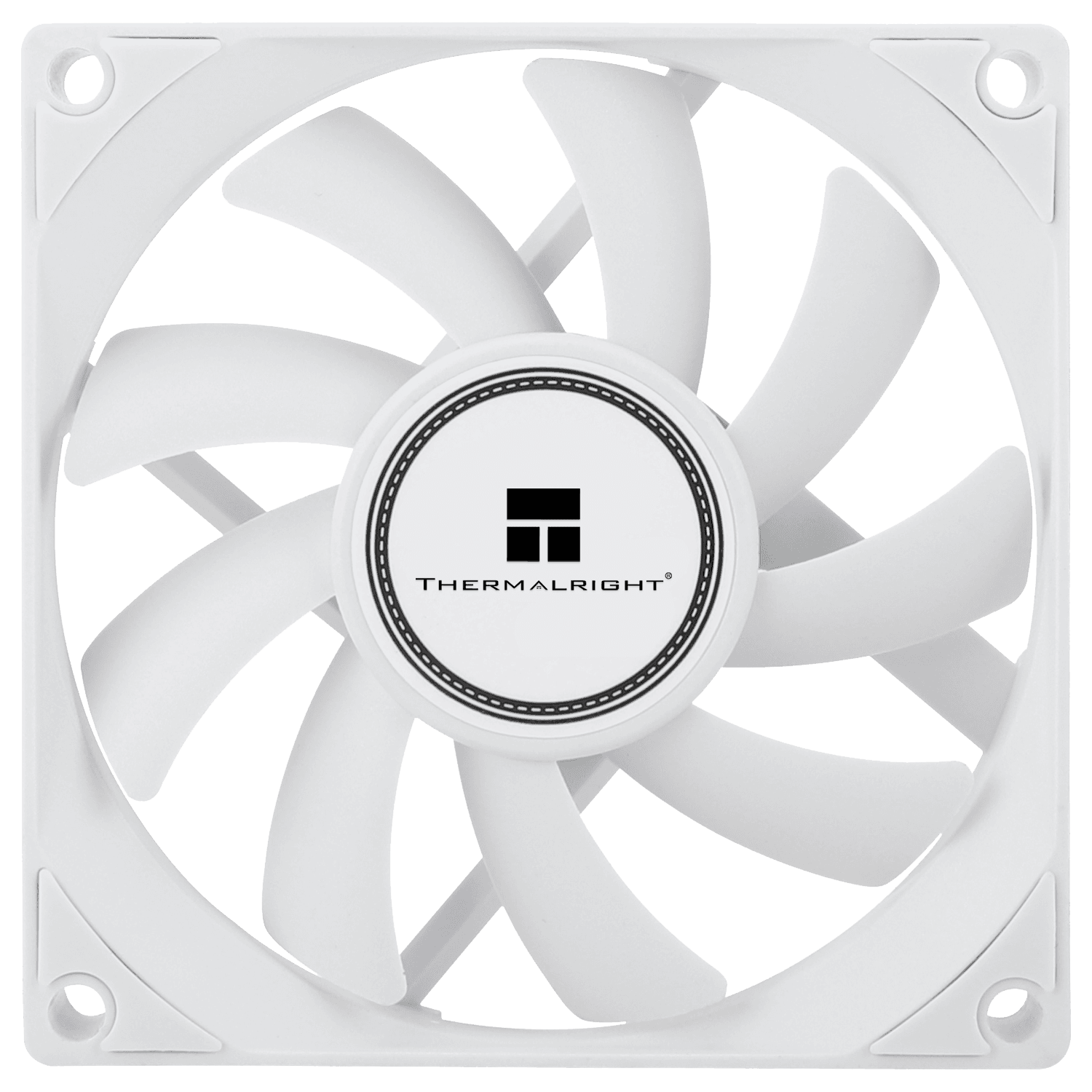 Вентилятор корпусный/ Case Cooler Thermalright TL-8015W (80x80x15mm, 4-pin PWM, 28.4CFM, 23.3dBA, 2200RPM, White)