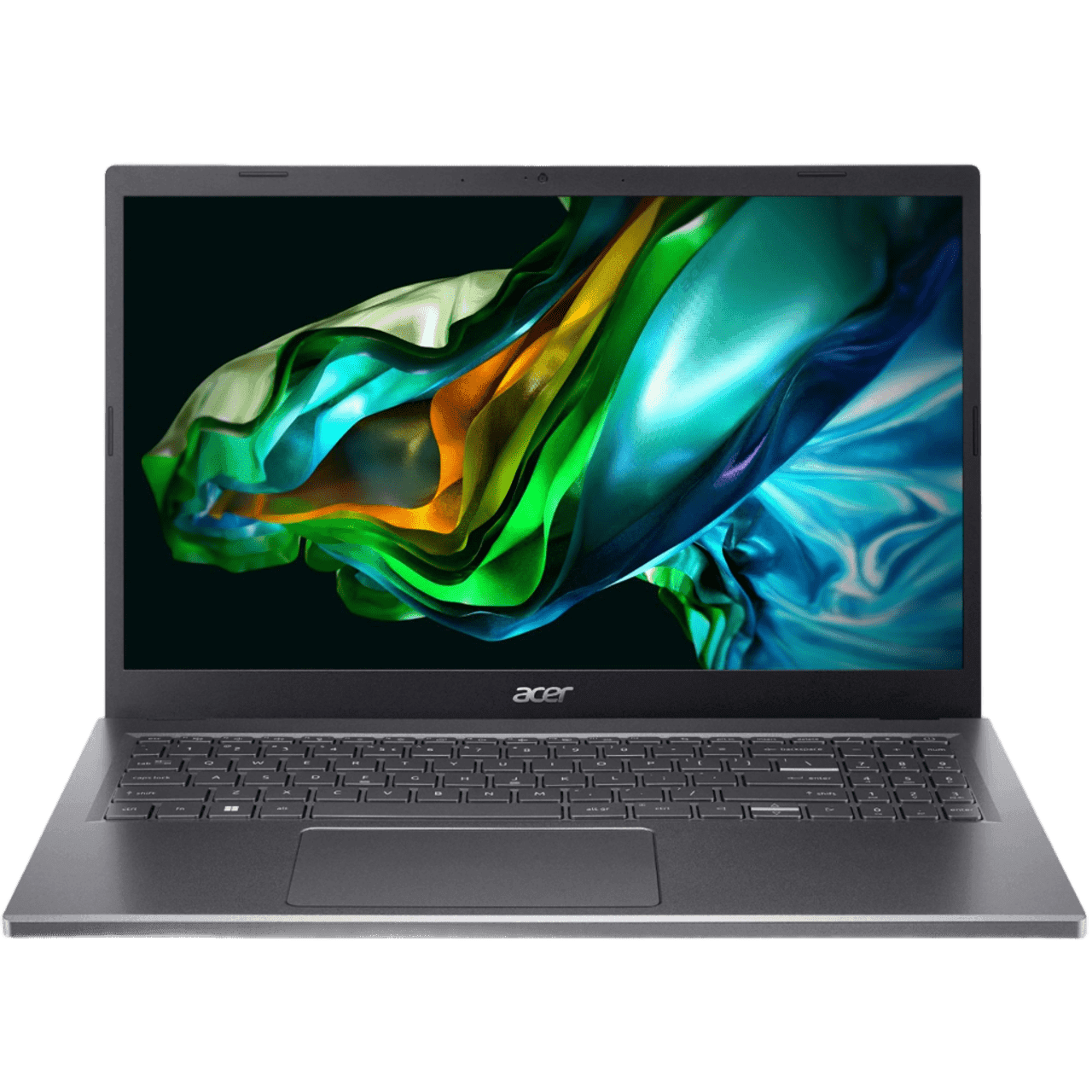 Ноутбук/ ACER Aspire A515-58P-759A 15.6"(1920x1080 (матовый))/Intel Core i7 1355U(1.7Ghz)/16384Mb/512PCISSDGb/noDVD/Int:Intel Iris Xe Graphics/Cam/BT/WiFi/50WHr/war 1y/1.8kg/Gray/NoOS