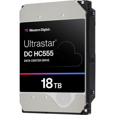 Жесткий диск/ HDD WD/HGST SATA Server 18Tb Ultrastar HC555 7200 6Gb/s 512MB 1 year warranty (replacement WUH721818ALE6L4, MG09ACA18TE, ST18000NM003D, ST18000NM000J)